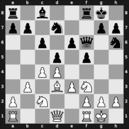 1949 YUG-NED – Round 2.3 – Gligoric, Svetozar – 1-0 – Van Scheltinga, Theo – G10