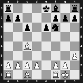 1949 YUG-NED – Round 2.9 – Nedeljkovic, Srecko M – 1/2-1/2 – Henneberke, Frans – G15