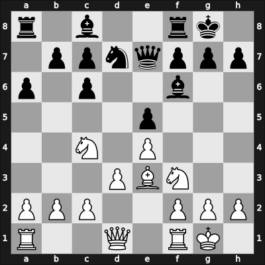 1949 YUG-SUI m – Round 2 – Trifunovic, Petar – 1/2-1/2 – Blau, Max – G10