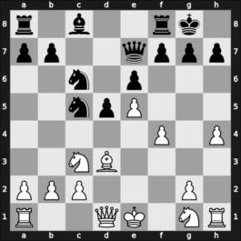 1949 Zagreb – Round 13 – Nedeljkovic, Srecko M – 0-1 – Gligorić, Svetozar – G18