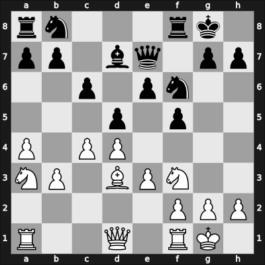 1949 Zagreb ch YUG – Round 5 – Rabar, Braslav – 1/2-1/2 – Nedeljkovic, Srecko M – G9