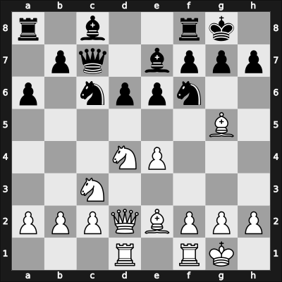 1949 Zagreb ch YUG – Round 10 – Janosevic, Dragoljub – 1-0 – Simonovic, Borko – G17