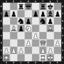 1949 Zagreb ch-YUG – Round 10 – Ivkov, Borislav – 1/2-1/2 – Pirc, Vasja – G8