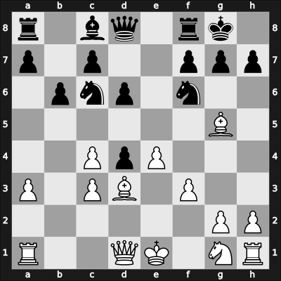 1949 Zagreb ch-YUG – Round 12 – Avirovic, Djordje – 0-1 – Pirc, Vasja – G10