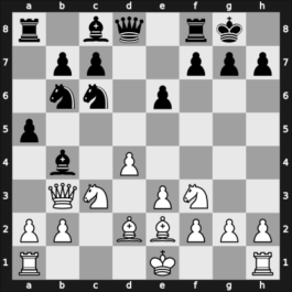 1949 Zagreb ch-YUG – Round 13 – Vukovic, Sava – 1-0 – Matanovic, Aleksandar – G11