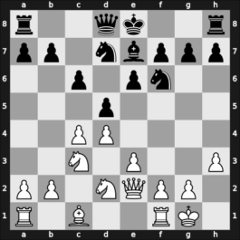 1950 Amsterdam – Round 1 – Foltys, Jan – 1/2-1/2 – Trifunovic, Petar – G2