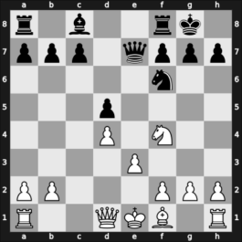 1950 Amsterdam – Round 2 – Euwe, Max – 1/2-1/2 – Stahlberg, Gideon – G46