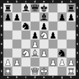 1950 Amsterdam – Round 5 – Gudmundsson, Gardar Vidir – 1/2-1/2 – Kottnauer, Cenek – G64