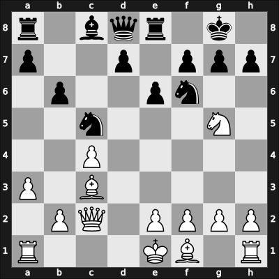 1950 Amsterdam – Round 5 – Reshevsky, Samuel – 1/2-1/2 – Euwe, Max – G66