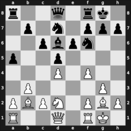 1950 Amsterdam – Round 6 – Kramer, Haije – 1/2-1/2 – Trifunovic, Petar – G78