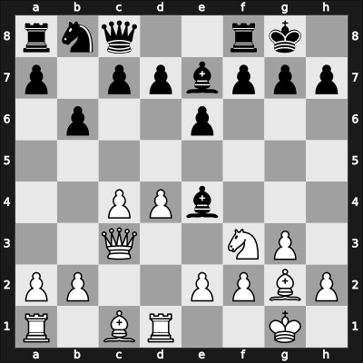 1950 Amsterdam – Round 9 – Najdorf, Miguel – 1-0 – Kottnauer, Cenek – G92
