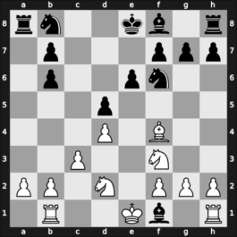1950 Amsterdam – Round 10 – Tartakower, Savielly – 1/2-1/2 – Gudmundsson, Gardar Vidir – G99