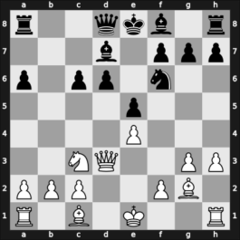1950 Amsterdam – Round 15 – Gligorić, Svetozar – 1/2-1/2 – Stahlberg, Gideon – G149