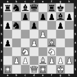 1950 Amsterdam – Round 17 – Najdorf, Miguel – 1-0 – Stahlberg, Gideon – G166