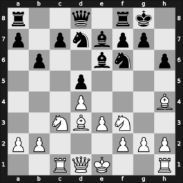 1950 Amsterdam ch-NED – Round 1 – Van den Berg, Cees – 1/2-1/2 – Muhring, Willem Jan – G5