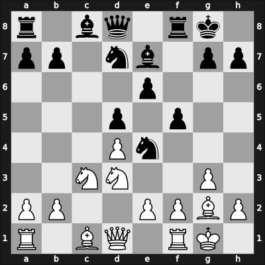 1950 Amsterdam ch-NED – Round 1 – Stumpers, Louis – 0-1 – Van den Berg, Cees – G11
