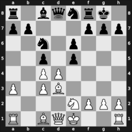 1950 Amsterdam ch-NED – Round 1 – Spanjaard, Eduard – 0-1 – Van den Berg, Cees – G12