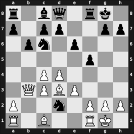 1950 Amsterdam ch-NED – Round 1 – Donner, Jan-Hein – 1/2-1/2 – Van Scheltinga, Theo – G14