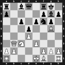 1950 Amsterdam ch-NED – Round 1 – Donner, Jan-Hein – 1/2-1/2 – Cortlever, Nico – G19
