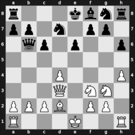 1950 Amsterdam ch-NED – Round 1 – Kramer, Hanspeter – 1/2-1/2 – Van Scheltinga, Theo – G25