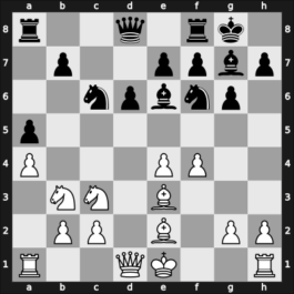 1950 Bled – Round 1 – Ivkov, Borislav – 0-1 – Fuderer, Andrija – G11
