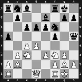1950 Bled – Round 2 – Najdorf, Miguel – 1-0 – Ivkov, Borislav – G17
