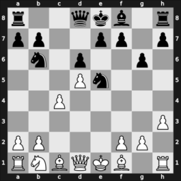 1950 Bled – Round 3 – Pfeiffer, Gerhard – 1-0 – Vidmar Milan – G22