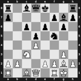 1950 Bled – Round 3 – Milic, Borislav – 1/2-1/2 – Fuderer, Andrija – G23