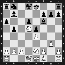 1950 Bled – Round 6 – Fuderer, Andrija – 1/2-1/2 – Pilnik, Herman – G35