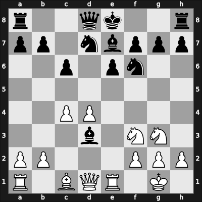 1950 Bled – Round 7 – O'Kelly, Albéric de Galway – 1/2-1/2 – Pfeiffer, Gerhard – G40