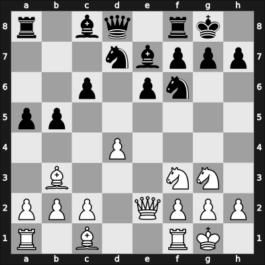 1950 Bled – Round 10 – Pfeiffer, Gerhard – 1-0 – Matanovic, Aleksandar – G53