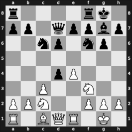 1950 Bled – Round 12 – Kostic, Boris – 0-1 – Matanovic, Aleksandar – G59