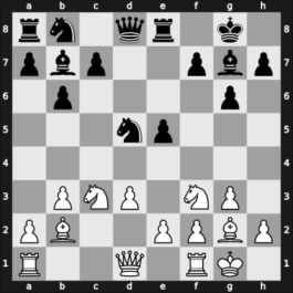 1950 Bled – Round 12 – Puc, Stojan – 1/2-1/2 – Pilnik, Herman – G60
