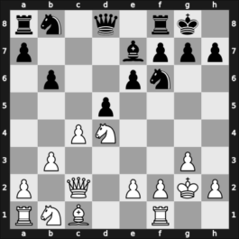 1950 Candidats Tournament – Round 12 – Kotov Lundqvist, Alex – 1/2-1/2 – Bronstein, David I – G49