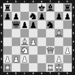1950 Corr – Round 1 – Sturm, Achille – 1/2-1/2 – Bohatyrchuk, Fedir Parfenovych – G10