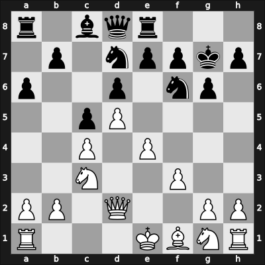 1950 DDR Ch – Round 14 – Zirngibl, Albert – 1-0 – Schlieder, Rolf – G28