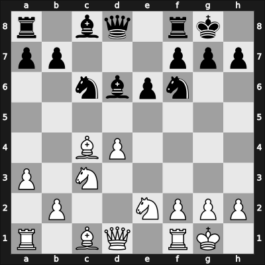 1950 Dubrovnik YUG – Round 11 – Enevoldsen, Harald – 0-1 – Unzicker, Wolfgang – G16