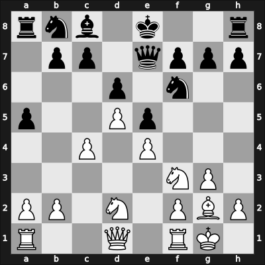 1950 Dubrovnik YUG – Round 15 – Van Scheltinga, Theo – 1/2-1/2 – Beni, Alfred – G21