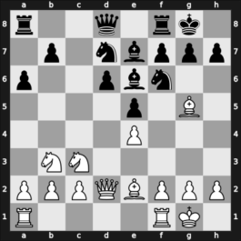 1950 Dubrovnik olm – Round 2 – Busek, Hans – 0-1 – Bolbochan, J. – G22