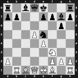 1950 Dubrovnik olm – Round 3 – Canal, Esteban – 0-1 – O’Kelly, Albéric de Galway – G31