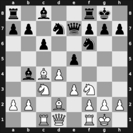 1950 Dubrovnik olm – Round 3 – Boulahanis, Ioannis – 0-1 – Rellstab, Ludwig Sr – G35