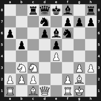 1950 Dubrovnik olm – Round 3 – Reshevsky, Samuel – 1/2-1/2 – Najdorf, Miguel – G38