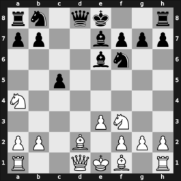 1950 Dubrovnik olm – Round 4 – Niemela, Ilmari Aarne – 1-0 – Zapata Vinces, Mario – G45