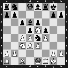 1950 Dubrovnik olm – Round 5 – Thibaut, Georges – 1/2-1/2 – Evans, Larry M – G55