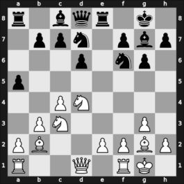 1950 Dubrovnik olm – Round 5 – Kramer, Hanspeter – 1/2-1/2 – Pedersen, Ebbe – G57