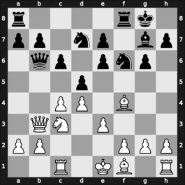 1950 Dubrovnik olm – Round 5 – Bolbochan, J. – 1-0 – Nestler, Vincenzo – G61