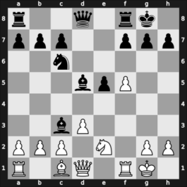 1950 Dubrovnik olm – Round 5 – Canal, Esteban – 0-1 – Unzicker, Wolfgang – G64