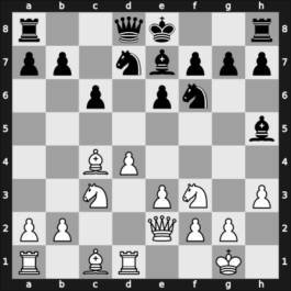 1950 Dubrovnik olm – Round 6 – Van Scheltinga, Theo – 1/2-1/2 – Dunkelblum, Arthur – G74