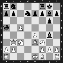 1950 Dubrovnik olm – Round 6 – Letelier Martner, Rene – 1/2-1/2 – Rossetto, Hector – G76