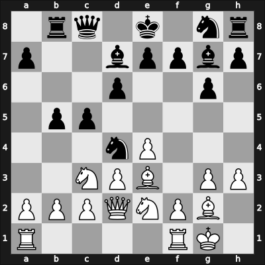 1950 Dubrovnik olm – Round 7 – Kupferstich, Moises – 0-1 – Rossetto, Hector – G93